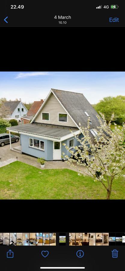Big Villa In Stege Near Mons Klint With Trampolin Exterior photo